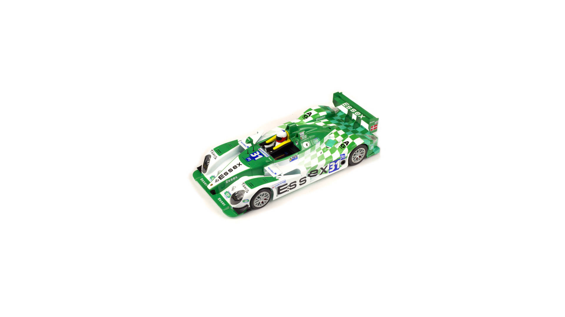 Porsche Spyder verde