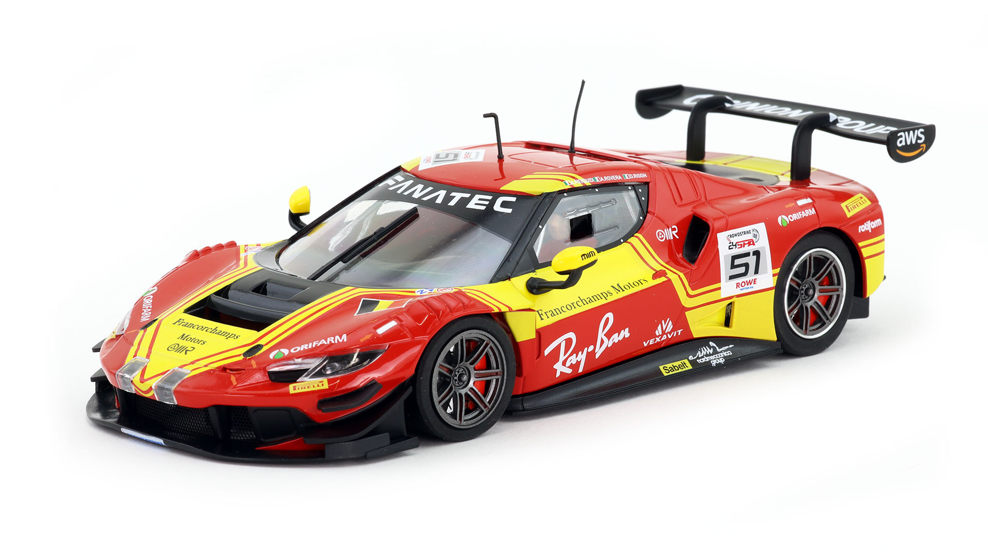 296 GT3 - 24h Spa 2024 ? 51 Slot Car