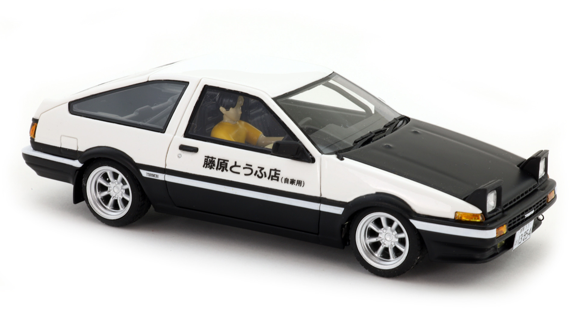 Toyota Trueno A86 White Black