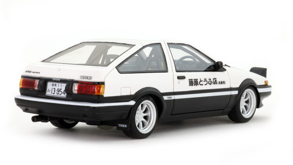 Toyota Trueno A86 White Black