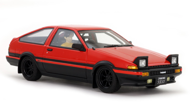Toyota Trueno A86 Red Black