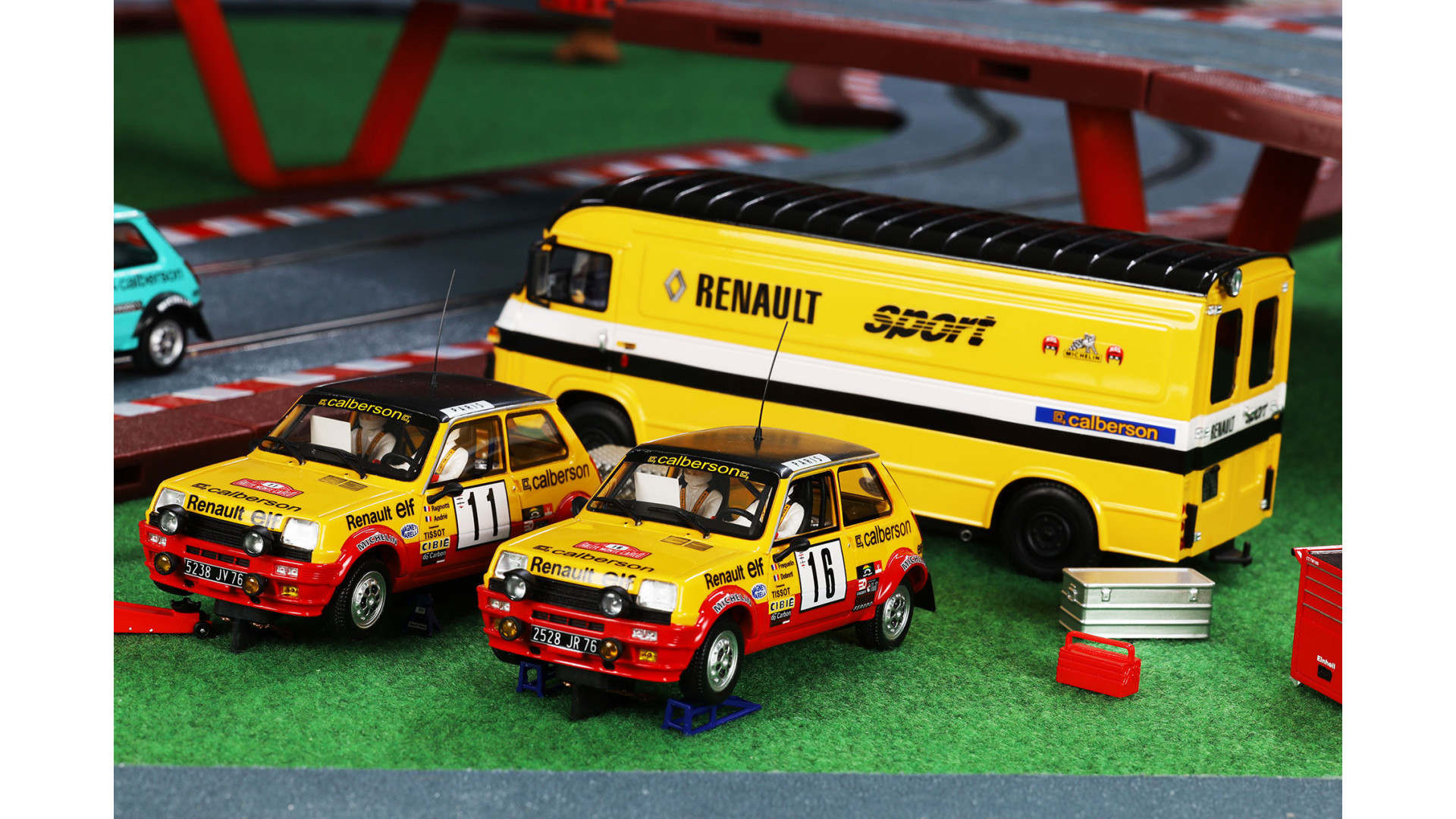Renault Saviem + Renault Alpine Montecarlo 1979