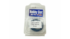 Cable 1mm azul siliconado