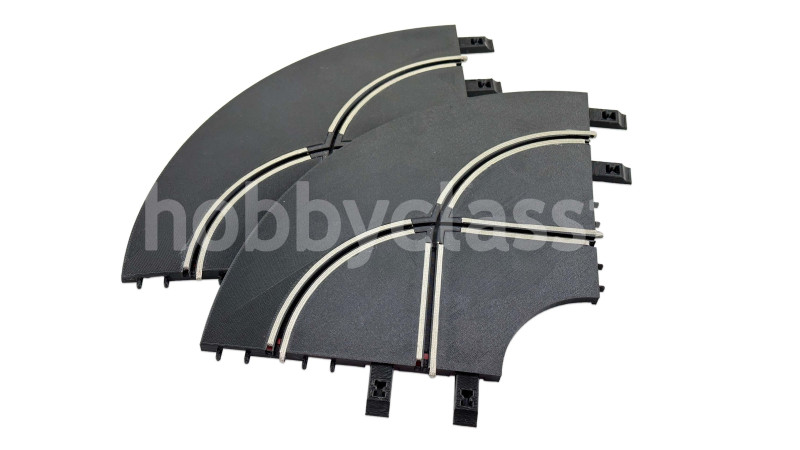 2 x Curva Interior Cambio Carril - Ninco