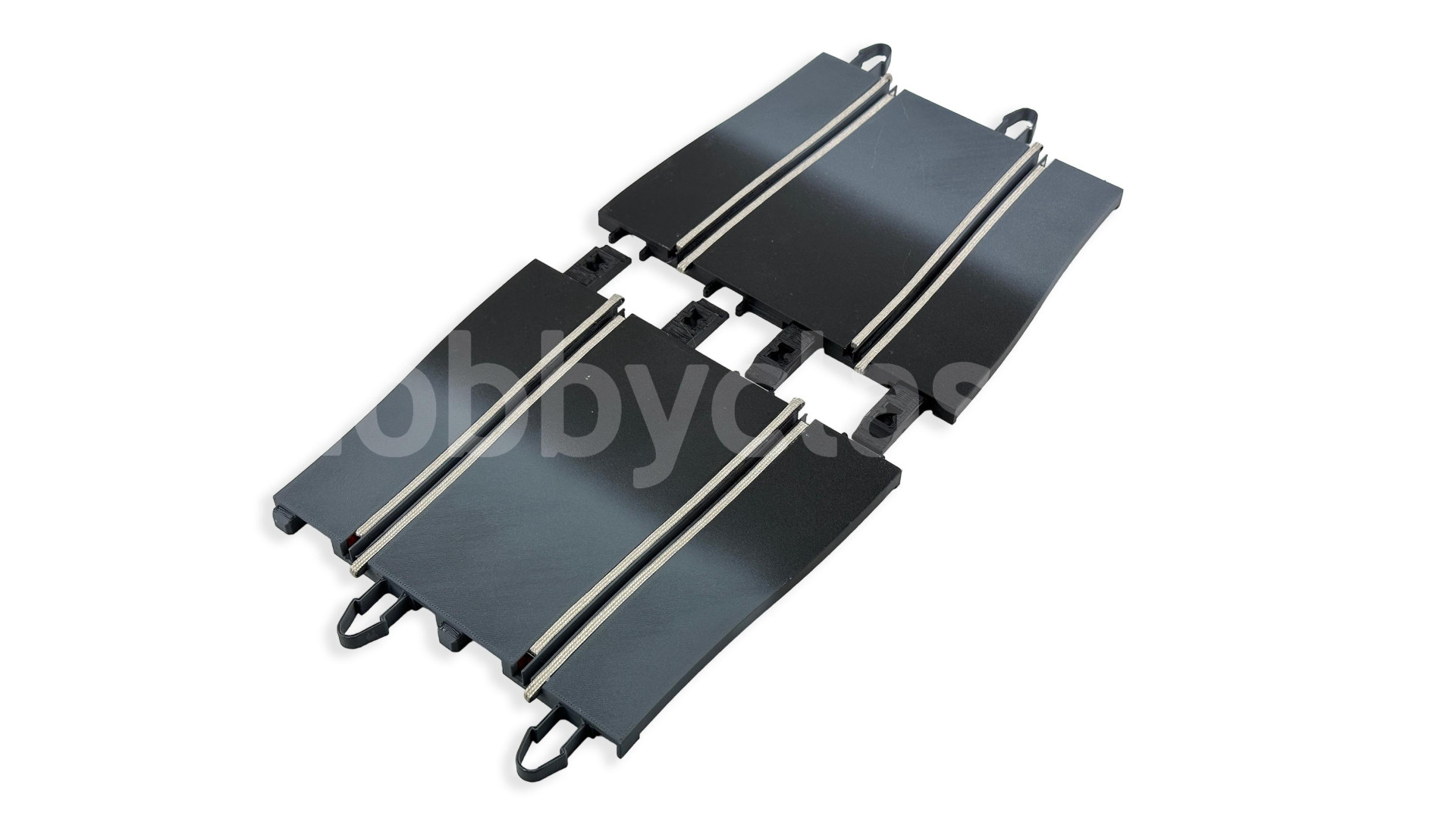 2 x Pista Adaptador 3DP Ninco - SCX Gris