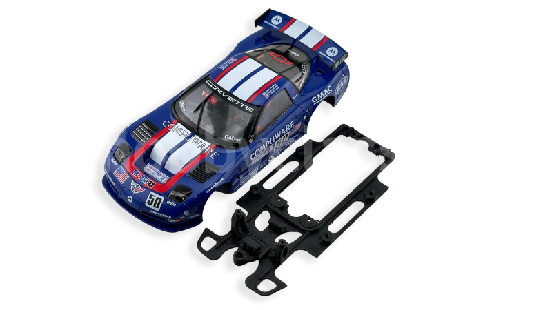 Chasis 3DP - Corvette C6 - RevoSlot