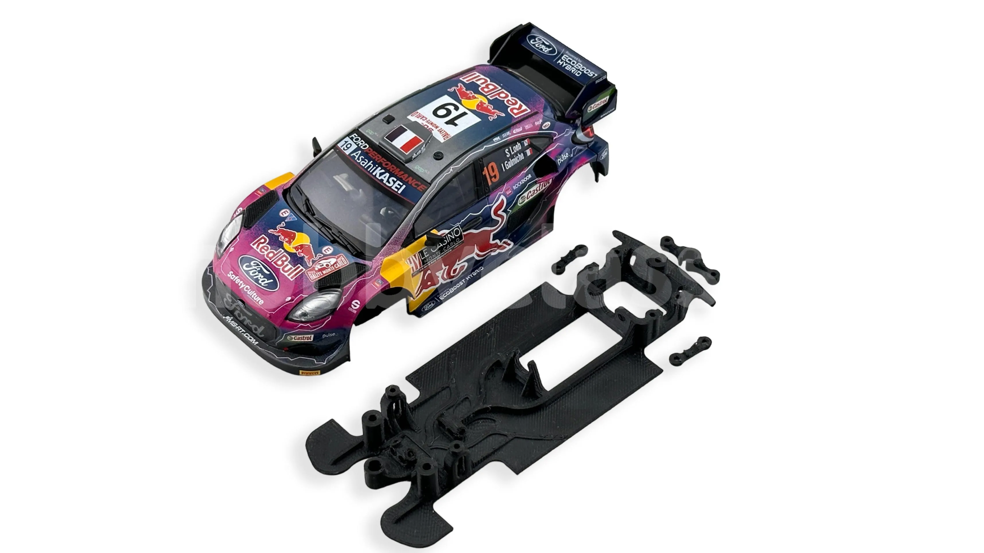 Chasis 3DP In Line - Ford Puma WRC - Superslot