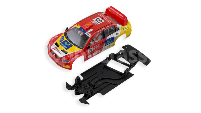 Chasis 3DP Anglewinder - Mitsubishi Lancer EVO VIII - Ninco
