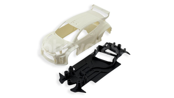 Chasis 3DP Anglewinder - Toyota Yaris Rally2 - Avant Slot