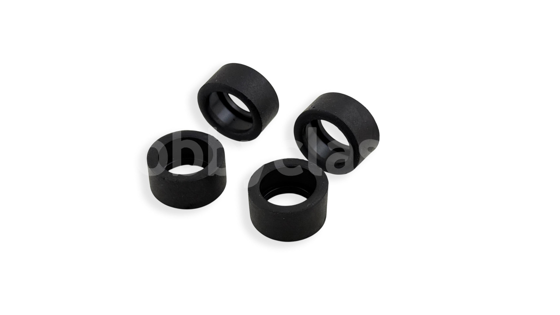4 x Neumáticos Estándar Velocidad - 19 x 10mm Lisos - Shore 30