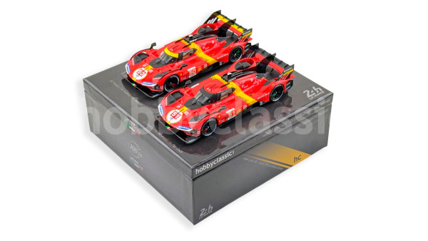 Twin Pack Italian Hypercar 499P n50 - n51 - Le Mans 2023