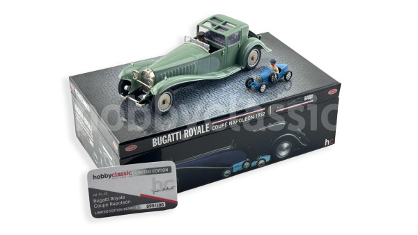 Bugatti Royale Coupé & Baby Bugatti - Light Olive Green - n99/100