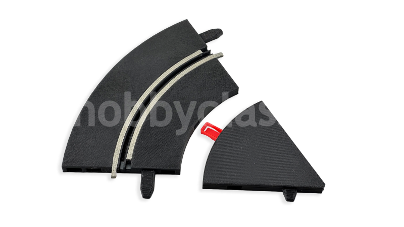 Pista Curva 3DP R0.5 - 60º - Carrera