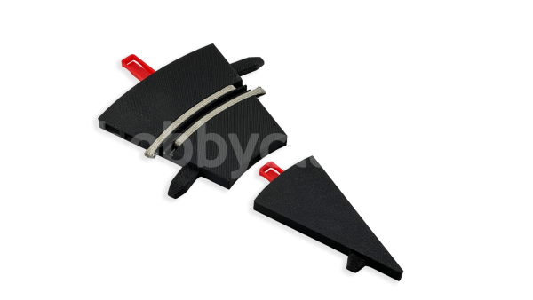 Pista Curva 3DP R0.5 - 30º - Carrera