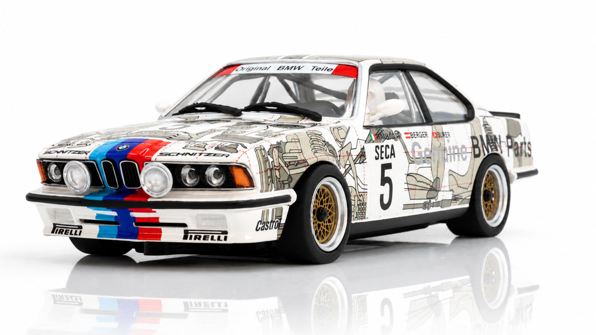 BMW 635 CSi - Original Teille