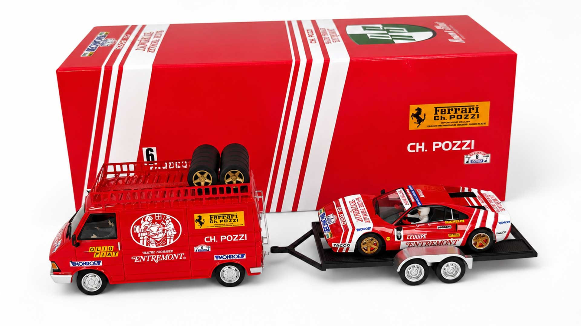 Fiat Van+rst2001+Ferrari No.6 Tour de France 81