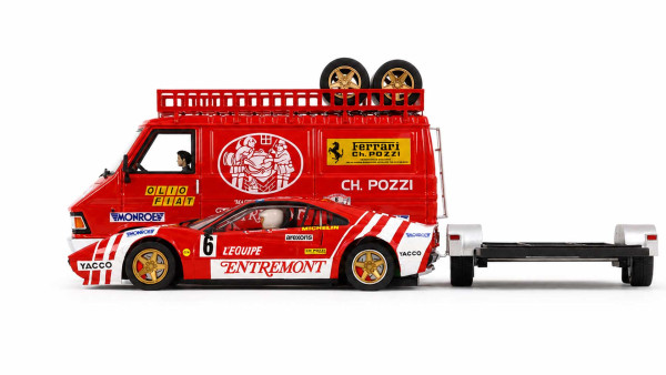 Fiat Van+rst2001+Ferrari No.6 Tour de France 81