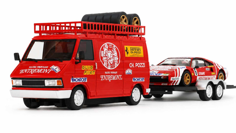 Fiat Van+rst2001+Ferrari No.6 Tour de France 81