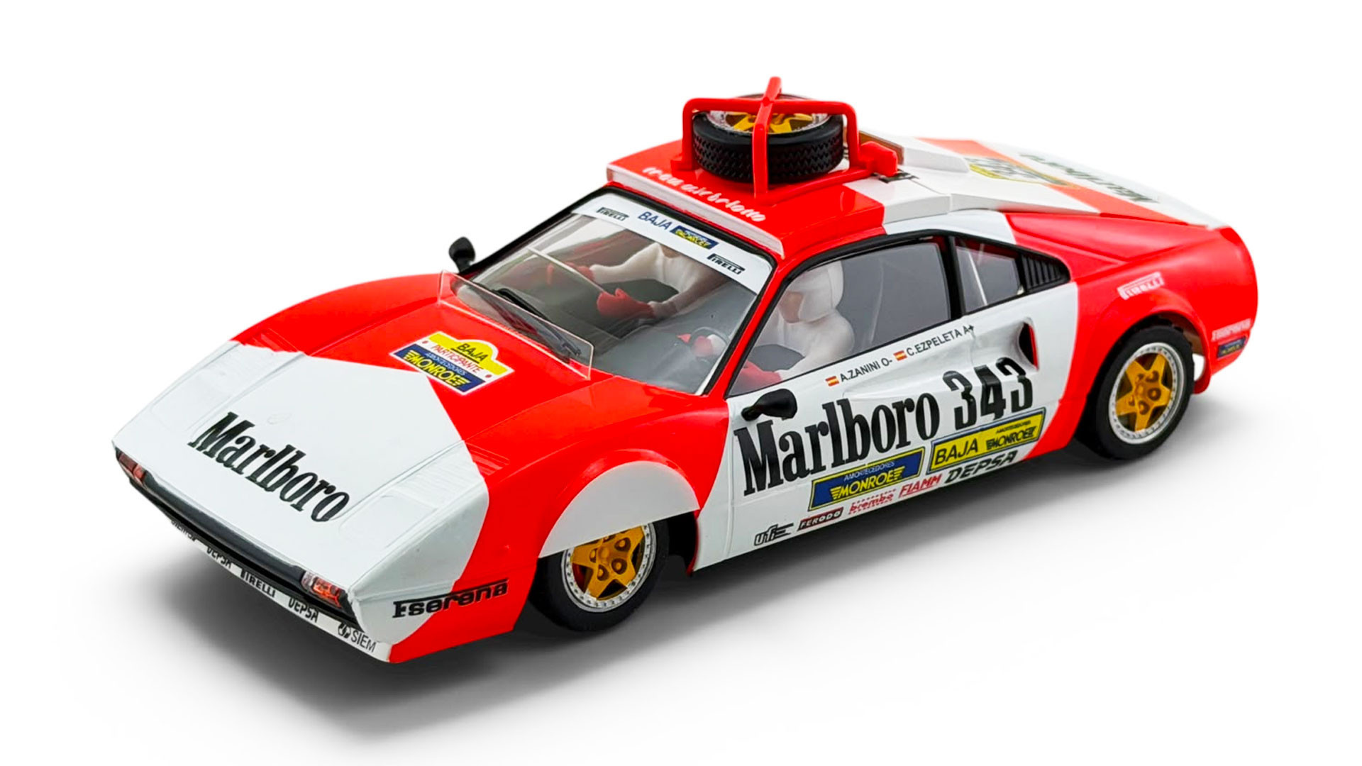 Ferrari 308 GTB - Marlboro Baja Aragon 1985 - Zani