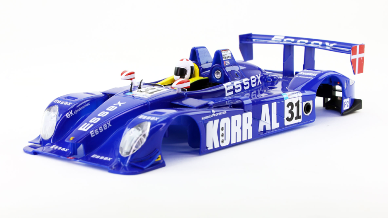 Porsche Spyder - Blue - finish body