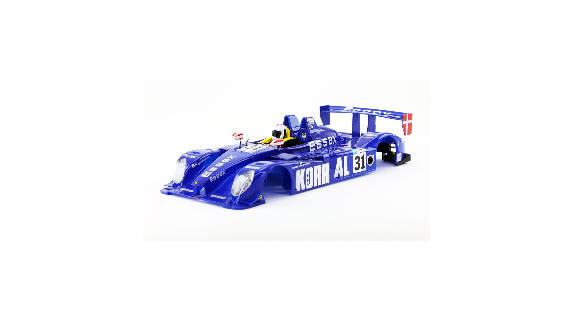 Porsche Spyder - Blue - finish body
