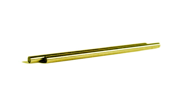Eje TiN cover 52.5mm x2 - macizo