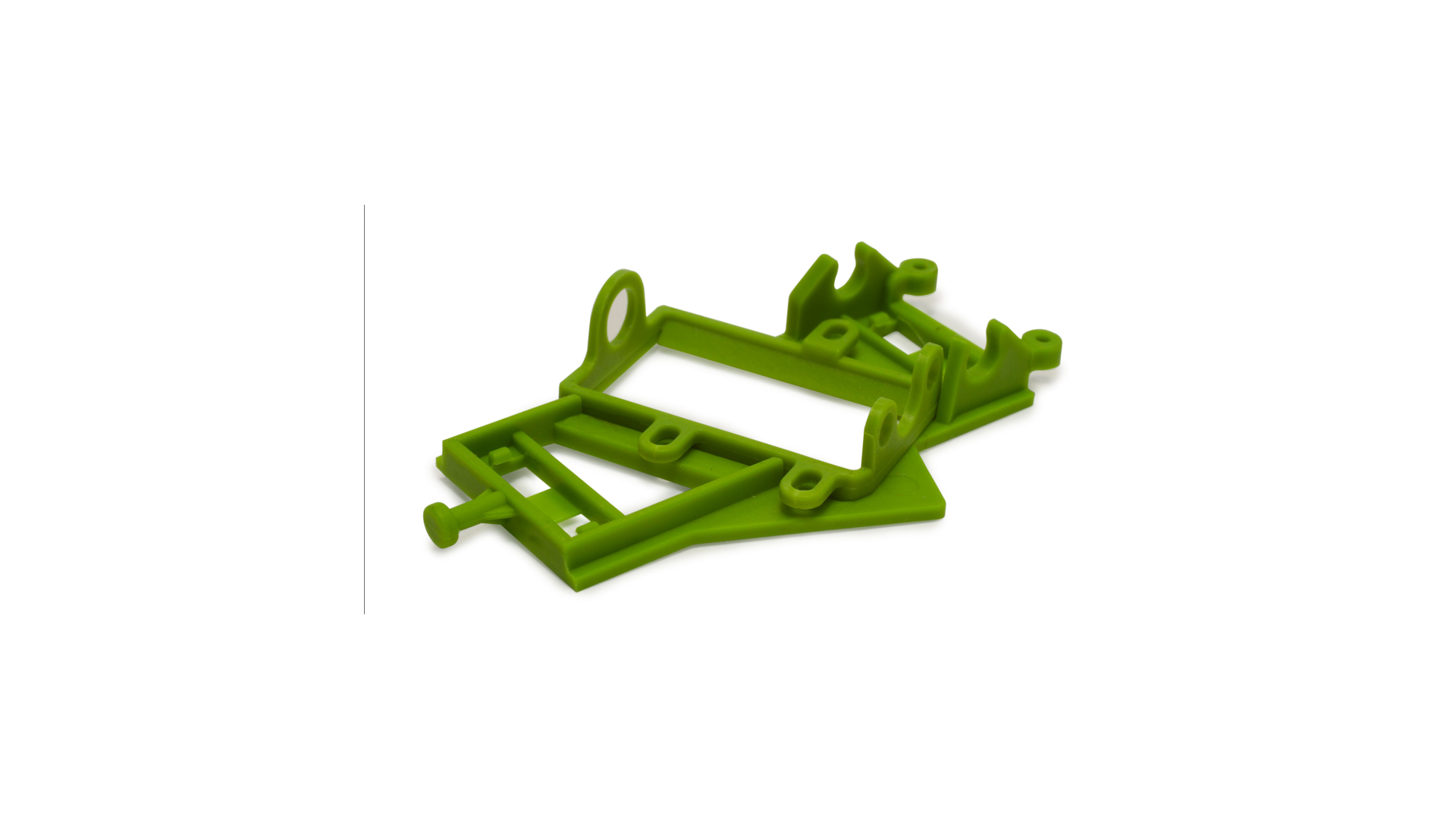 Cuna motor regulable Ángulo - duro - verde