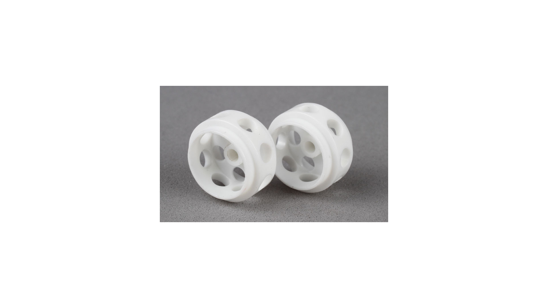 Llantas de Delrin 14,5 x 9mm (x2) BLANCO