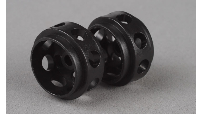 Llantas de Delrin 14,5 x 9mm (x2) NEGRO