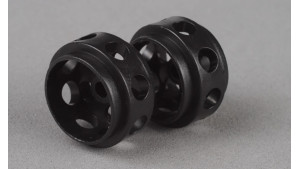 Llantas de Delrin 14,5 x 9mm (x2) NEGRO