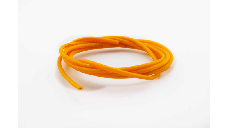Orange ultraflex wire 28AWG - 50cm