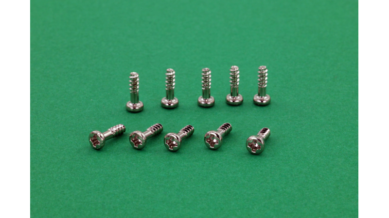 Tornillo basculante 2x6 rosca plástico x10