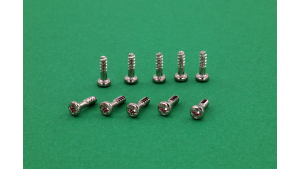 Tornillo basculante 2x6 rosca plástico x10