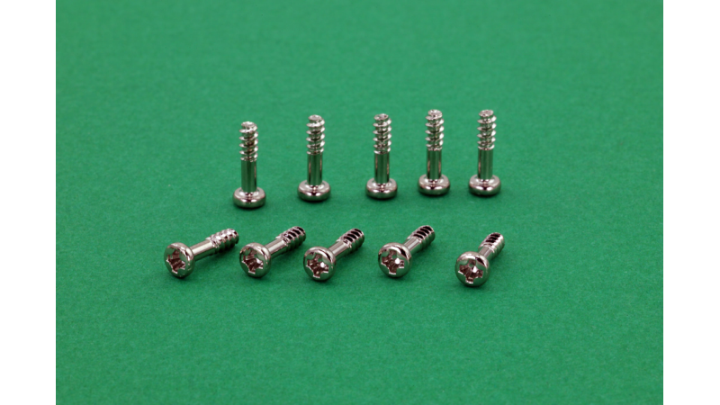 Tornillo basculante 2x8 rosca plástico x10