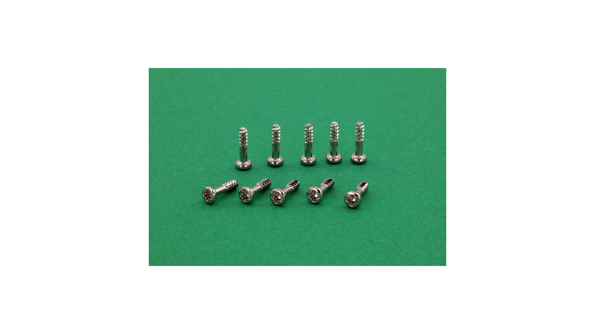 Tornillo basculante 2x8 rosca plástico x10