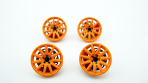 Rally Cover 15,5mm (x4) - Orange