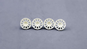 Rally Cover 15,5mm (x4) - white