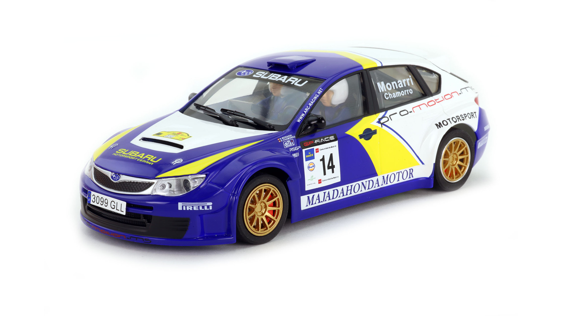 Subaru N14 Alberto Monarri - Rally Madrid