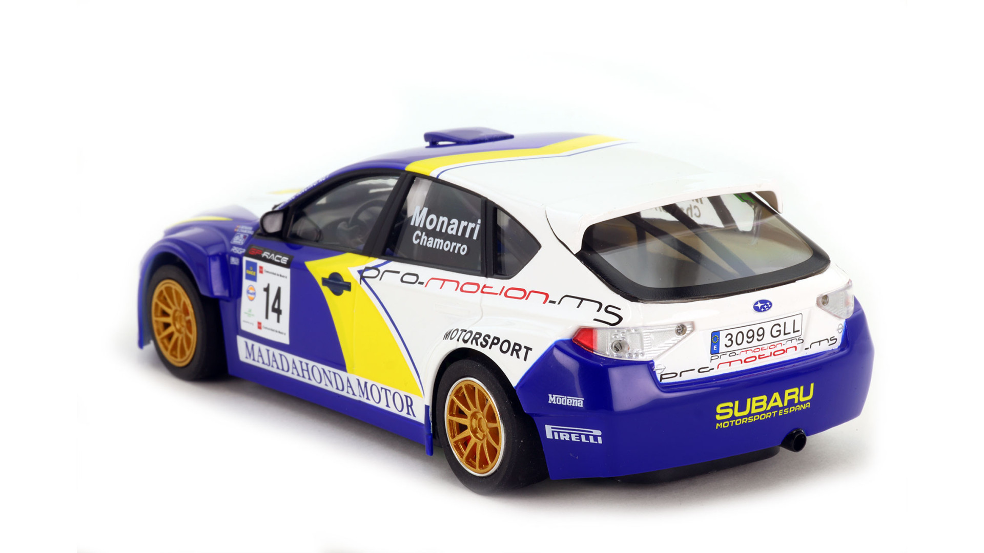Subaru N14 Alberto Monarri - Rally Madrid